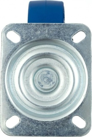 Колесо промышленное СТЕЛЛА-ТЕХНИК N48160RBL поворотное, 160мм, полипропилен/эластичная резина,