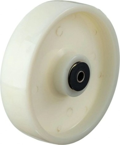 Колесо промышленное СТЕЛЛА-ТЕХНИК N48200BNYSW под ось, 200мм, полиамид, шарикоподшипник, 600кг
