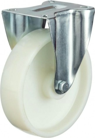 Колесо промышленное СТЕЛЛА-ТЕХНИК N48200PNYF неповоротное, 200мм, полиамид, подшипник скольжени
