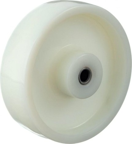 Колесо промышленное СТЕЛЛА-ТЕХНИК N48200PNYSW под ось, 200мм, полиамид, подшипник скольжения, 60