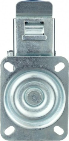 Колесо промышленное СТЕЛЛА-ТЕХНИК N48200RBLB поворотное с тормозом, 200мм, полипропилен/эластич