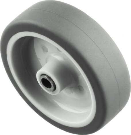 Колесо промышленное ЗУБР d=50 мм, г/п 40 кг (термопластич. резина/полипропилен) [30946-50]