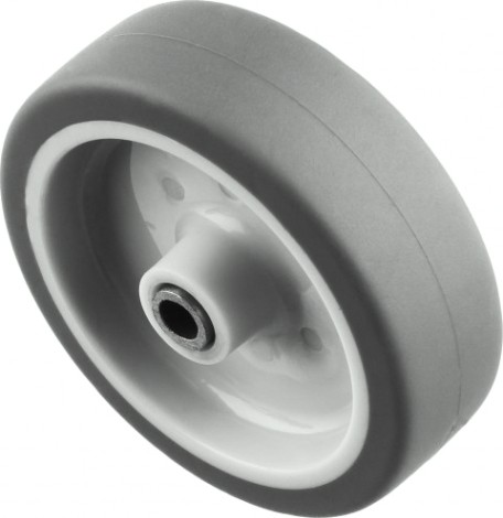 Колесо промышленное ЗУБР d=75 мм, г/п 60 кг (термопластич. резина/полипропилен) [30946-75]