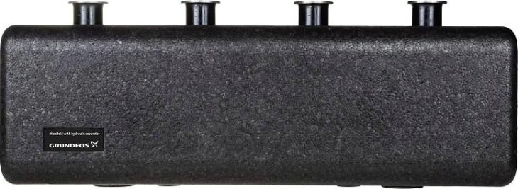 Коллектор двухконтурный GRUNDFOS HEATMIX с гидроразделителем 98654097