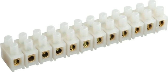 Колодка клеммная IEK ЗВИ-20 4-10 кв.мм 12 пар [UZV3-020-06]