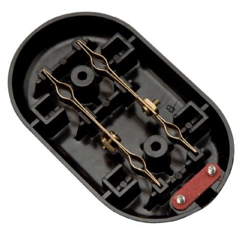 Колодка REXANT 11-8981 2 гнезда карболитовая б/з 16А, черная