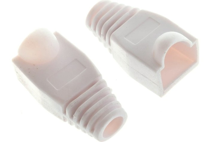 Колпачок изолирующий REXANT 05-1201 (уп 100 шт) для разъемов RJ-45, белый [05-1201]