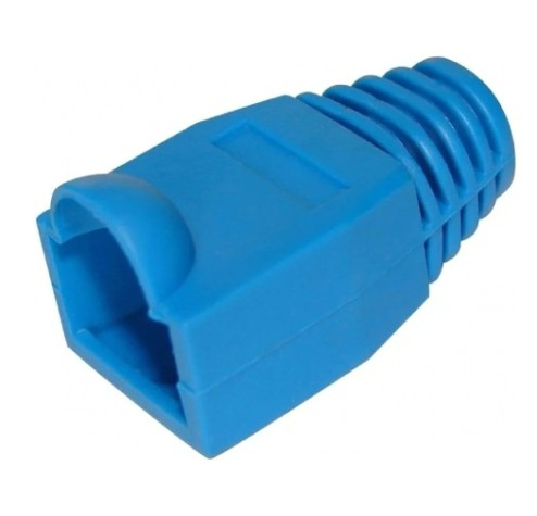 Колпачок изолирующий REXANT 05-1209 (уп 100 шт) для разъемов RJ-45, синий [05-1209]