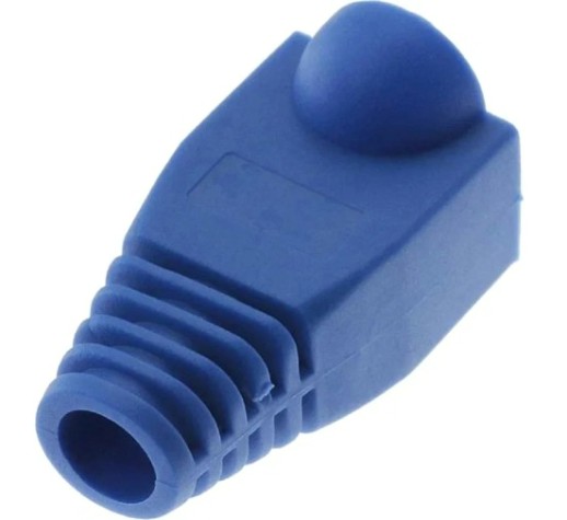 Колпачок изолирующий REXANT 05-1209 (уп 100 шт) для разъемов RJ-45, синий [05-1209]