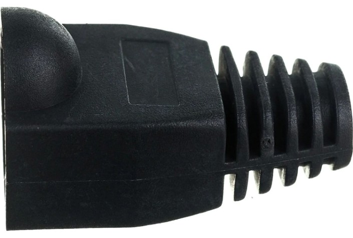 Колпачок изолирующий REXANT 05-1210 (уп 100 шт) для разъемов RJ-45, черный [05-1210]
