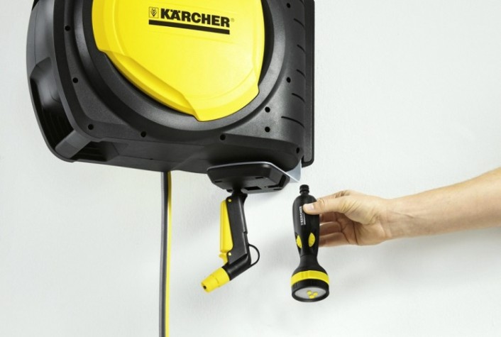 Компактная автоматическая катушка для шланга KARCHER 2.645-218.0 Компактная автоматическая катушка для шланга KARCHER 2.645-218.0