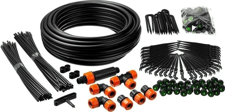 Комплект для капельного полива GRINDA на 60 растений от водопровода 425270-60 [425270-60]