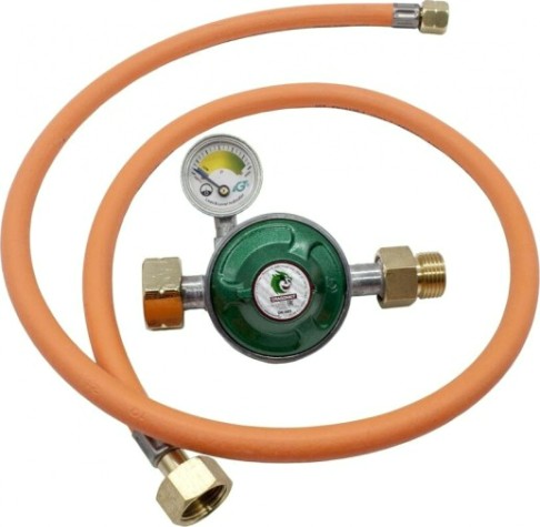 Комплект для подключения газового гриля DRAGONKIT с регулятором G1/4 - шланг 1,1 м [00-00003368]