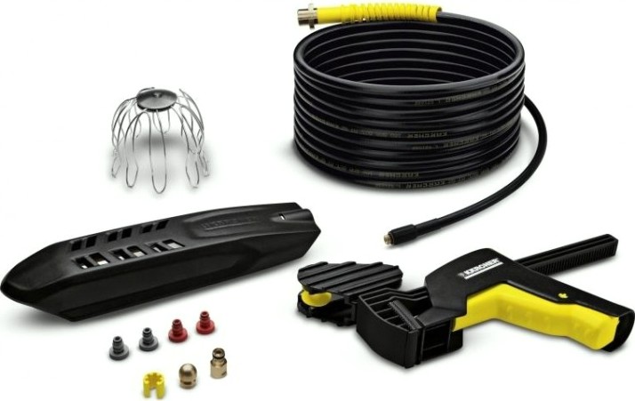 Комплект для промывки труб и водосточных желобов KARCHER 2.642-240.0 для K2-K7 Комплект для промывки труб и водосточных желобов KARCHER 2.642-240.0 для K2-K7