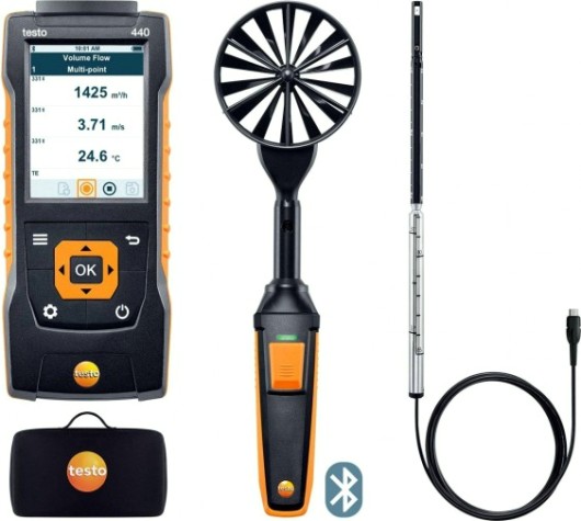 Комплект для вентиляции № 1 с Bluetooth Testo 440 (0563 4406) [05634406]