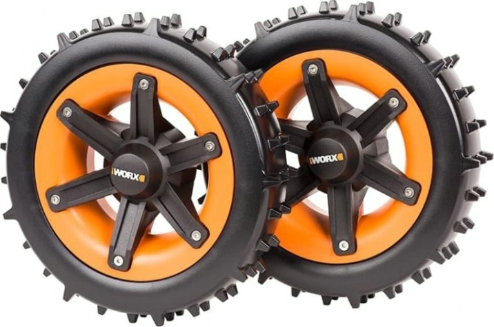 Комплект колес Worx WA0952 для Landroid для наклонных газонов (2шт) [WA0952]