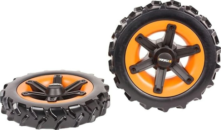 Комплект колес Worx WA0953 для Landroid, для сложного рельефа местности (2шт) [WA0953]
