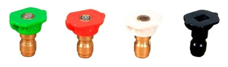 Комплект насадок GREENWORKS 5201407 для мойки высокого давления 250 бар, 4 шт. Комплект насадок GREENWORKS 5201407 для мойки высокого давления 250 бар, 4 шт.