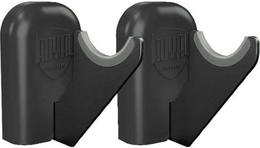 Комплект настенных регулируемых кронштейнов ROYAL THERMO Design 100, черные НС-1402558 [НС-1402558]