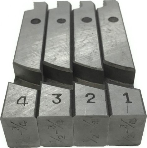 Комплект ножей PROMA 25 000 051 1/2"-3/4", для ZPM-50 (4 шт) [25000051]