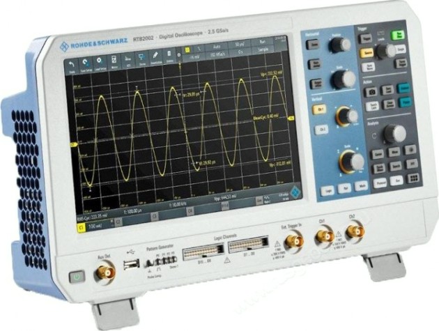 Комплект осциллографа Fluke R&S RTB2002 70 МГц, 2 канала+опции [1333.1005.PRO]