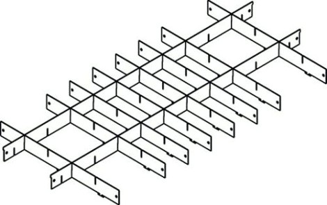 Комплект перегородок ПРАКТИК AMH TC 60/125 [S30699023602]