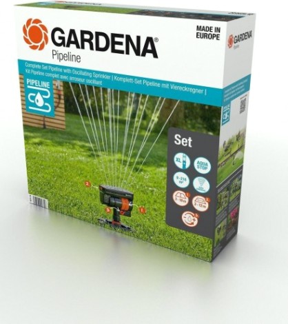 Комплект полный GARDENA с дождевателем осциллирующем (дисплей) 08274-34.000.00 [08274-34.000.00]