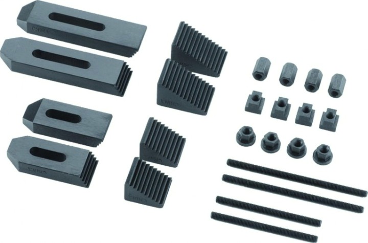 Комплект прихватов JET JE50000028 для паза 8мм [50000028]