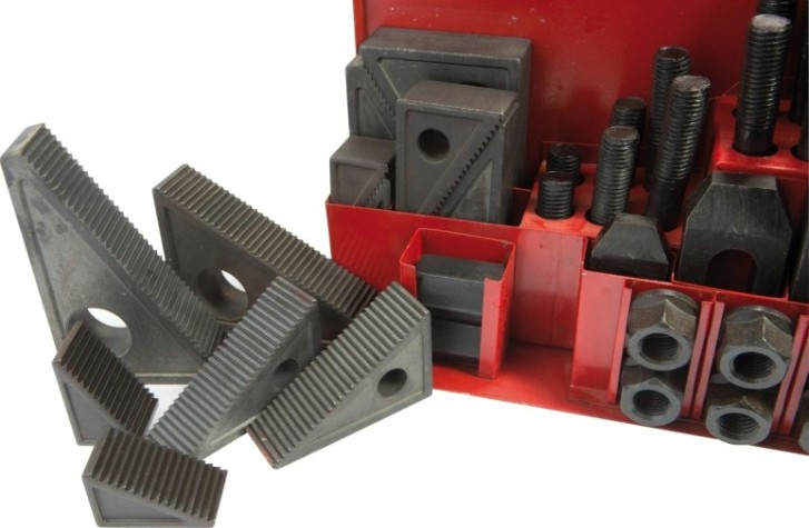 Комплект прихватов JET JE59500087 М12, для Т-образного паза 14 мм [59500087]