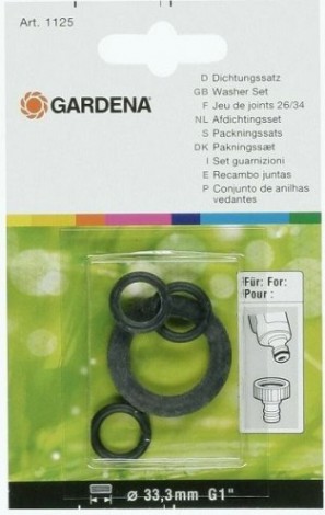 Комплект прокладок GARDENA 1" 01125-20.000.00 [01125-20.000.00]