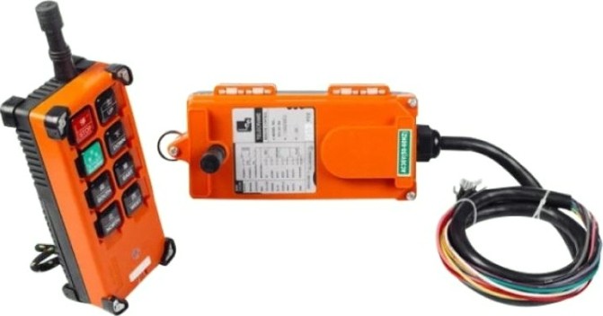 Комплект радиоуправления Gearsen GRCP 6-380 F21-E1B (380B) 6кн. Комплект радиоуправления Gearsen GRCP 6-380 F21-E1B (380B) 6кн.