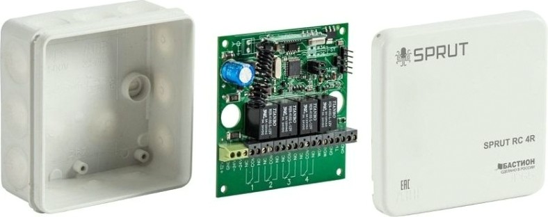 Комплект радиоуправления тревожной сигнализацией SPRUT RC 4R [538]
