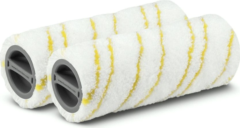 Комплект роликовых щеток KARCHER 2.055-006.0 желтый, для FC 5