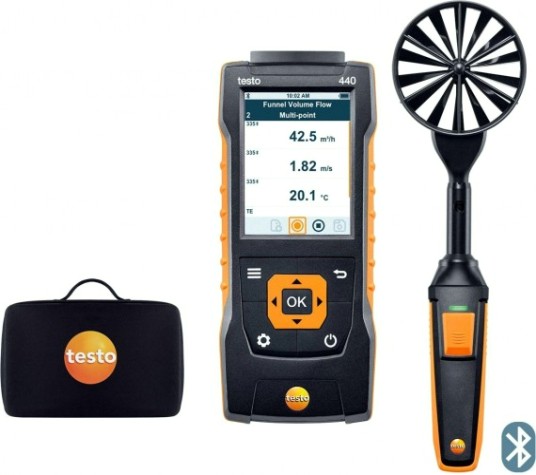 Комплект с крыльчаткой 100 мм с Bluetooth Testo 440 (0563 4403) [05634403]