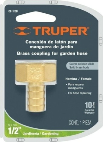 Комплект штуцеров латунных TRUPER CFM-3/4B 3/4" 12708 [12708]