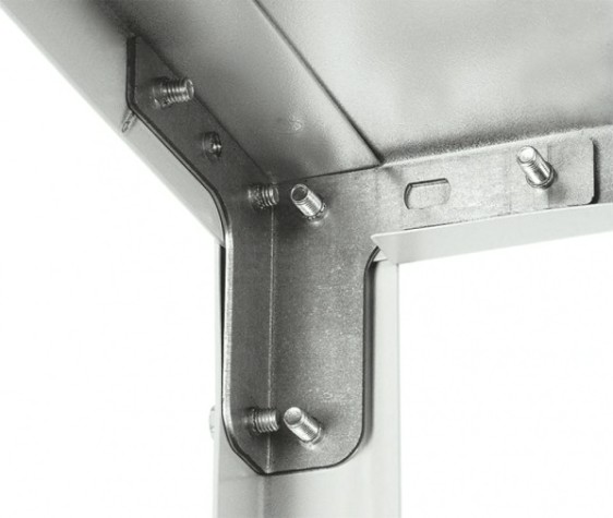 Комплект T-образного усилителя стойки ПРАКТИК MS Standart 2 шт (с резьбой) [S24199210100]