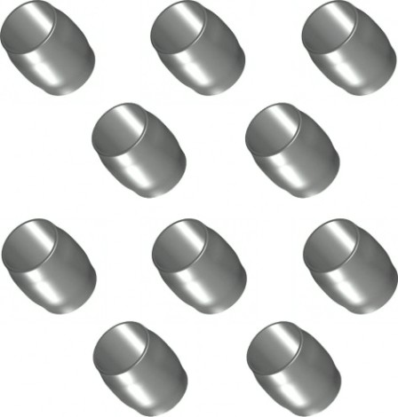 Комплект втулок весла 32 мм SKIPPER ПВХ, черный (10шт) [SK-1532_10]