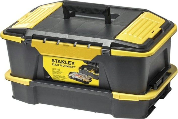 Комплект ящиков для инструмента STANLEY CLICK & CONNECT DEEP TOOL BOX AND ORGANIZER STST1-71962 [STST1-71962]