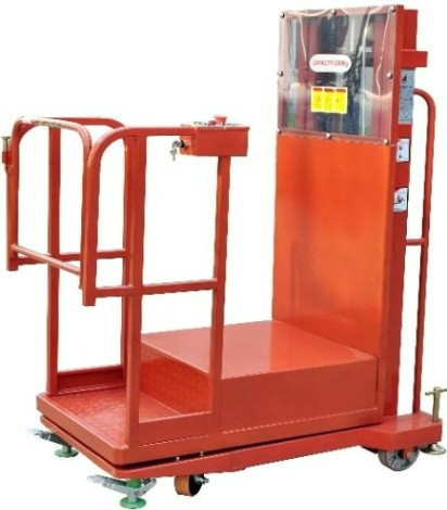 Комплектовщик с электроподъемом GROST KDR 2-4.5 несамоходный (4,5 м/200 кг, DC, 12 В) 109984 [109984]