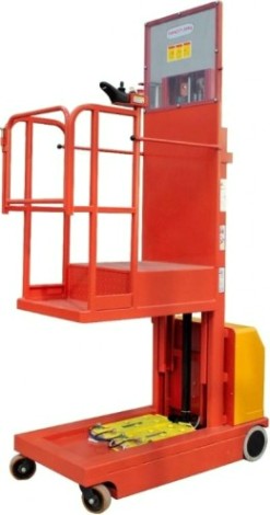 Комплектовщик с электроподъемом GROST SKDR 3-3.3 самоходный (3,3 м/300 кг, DC, 2х12 В) 108872 [108872]