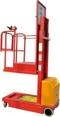 Комплектовщик с электроподъемом GROST SKDR 3-4.0 самоходный (4,0 м/300 кг, DC, 2х12 В) 109985 [109985]