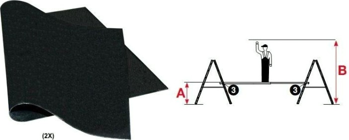 Комплектующий элемент KRAUSE Non Slip (2 шт.) 123756 [123756]