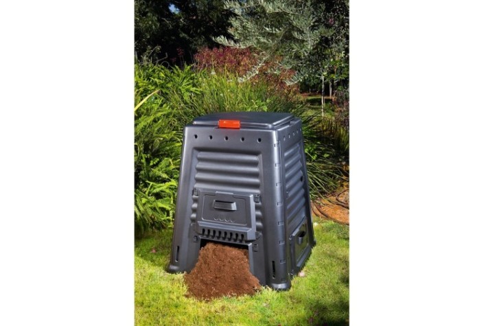 Компостер с крышкой KETER MEGA пластиковый 650 л [422365-650]