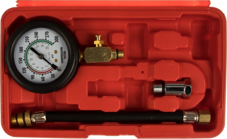 Компрессометр 0-300PSI AE&T TA-G1097 (14мм и 18мм)