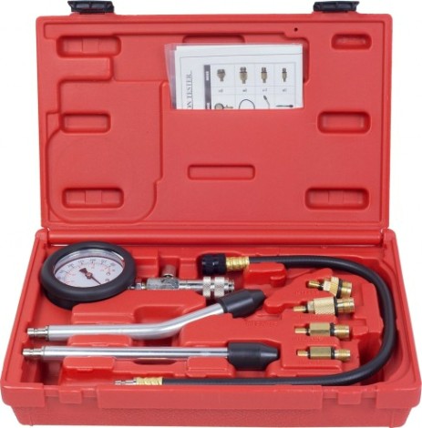 Компрессометр бензиновый МАСТАК 120-10008C 0-20 атм., кейс, 8 предметов Компрессометр бензиновый МАСТАК 120-10008C 0-20 атм., кейс, 8 предметов