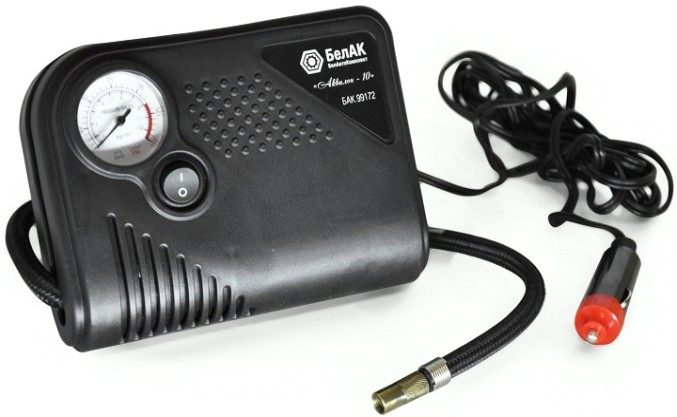 Компрессор автомобильный БелАК Аквилон-10 12 В, 60 Вт, 22 л/мин БАК.99172 [БАК.99172]