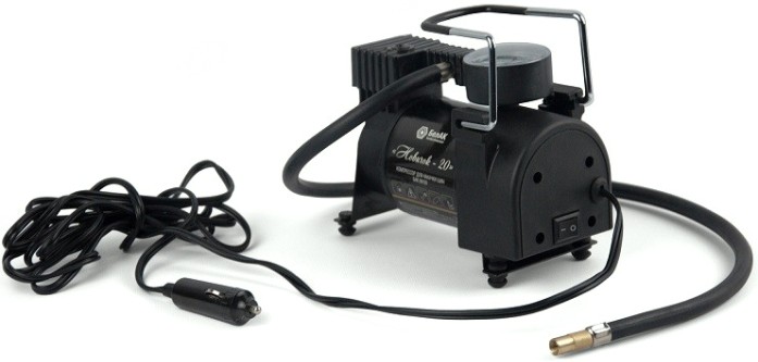 Компрессор автомобильный БелАК Новичок-20 12 В, 160 Вт, 42 л/мин БАК.99150 [БАК.99150]