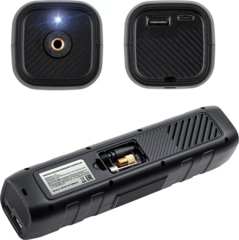 Компрессор автомобильный Dsv 208 100 Power Bank 3в1 беспроводной [208100]