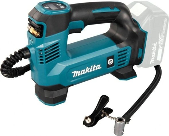 Компрессор автомобильный MAKITA DMP180Z 4 насадки, без аккум.и з/у.