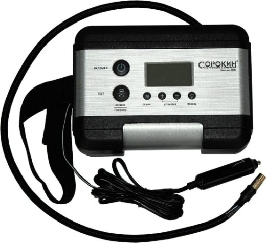 Компрессор автомобильный СОРОКИН 13.68 12 В, 180 Вт, 7 бар